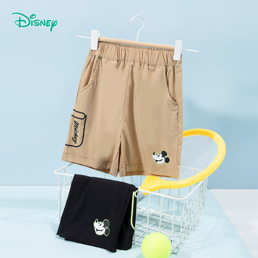 迪士尼24年新款男童夏季裤子米奇五分裤ZD2DK003 商品图1