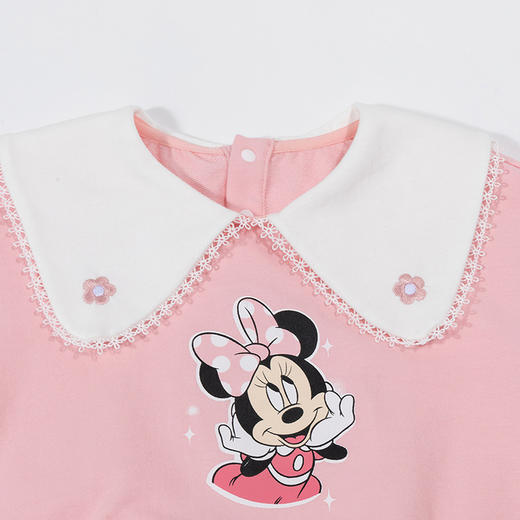 迪士尼（Disney）春秋女童纯棉套装时尚百搭运动休闲卫衣长裤两件套装 ZD1DT018 商品图8