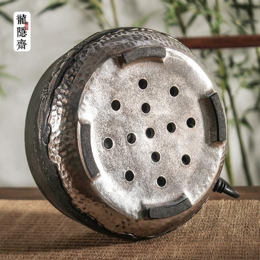 厂家直发/龙隐斋 烟波千里静音电陶炉【铁包银】煮茶 1000W大功率德国炉芯可定时 商品图5