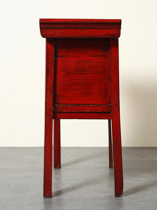 松木五彩柜老旧物件新中式柜子旧边柜老储物柜怀旧明清家具 商品图2