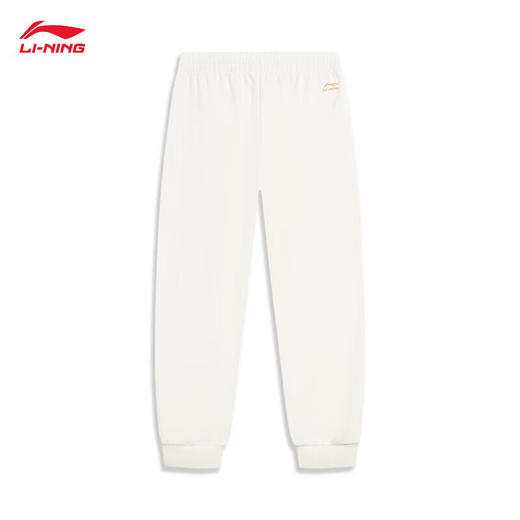 李宁日进斗金丨钟楚曦同款女装卫裤2024春季龙年运动裤AKLU028 商品图7