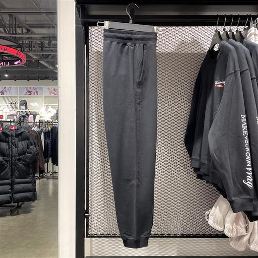 宁（LI-NING）2024春新款女子健身系列运动时尚休闲宽松软弹束脚卫裤 AKLU114 商品图2