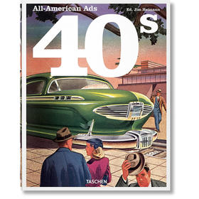 40年代美国广告 Taschen出版社 塔森艺术画集 多语种 进口原版 All-American Ads of the 40s