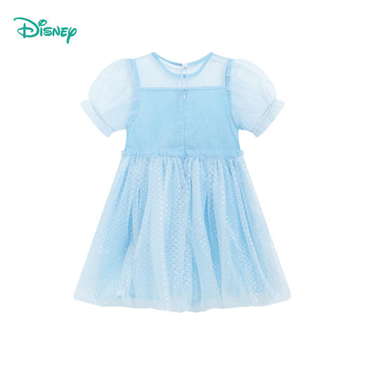 【商城同款】迪士尼美人鱼公主甜美可爱亮片短袖连衣裙232DQ0229 商品图5