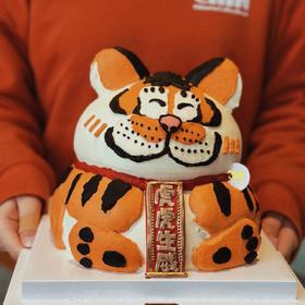 虎虎生威卡通立体老虎蛋糕