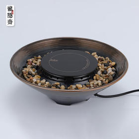 龙隐斋厂家直发 金银烧观水电陶炉煮茶小型台式煮茶炉功夫茶专用电茶炉银壶铁壶陶壶烧水泡茶炉