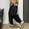 徐太浪春秋日系休闲纯色宽松小脚裤男士高级感潮流阔腿直筒长裤子 商品缩略图1
