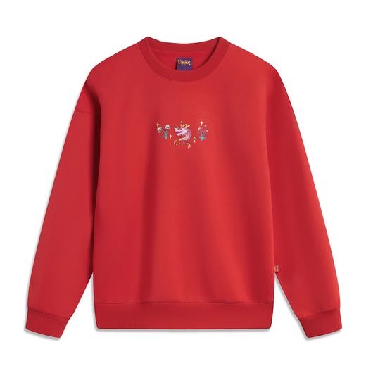 李宁-日进斗金系列女子套头卫衣AWDU034 商品图1