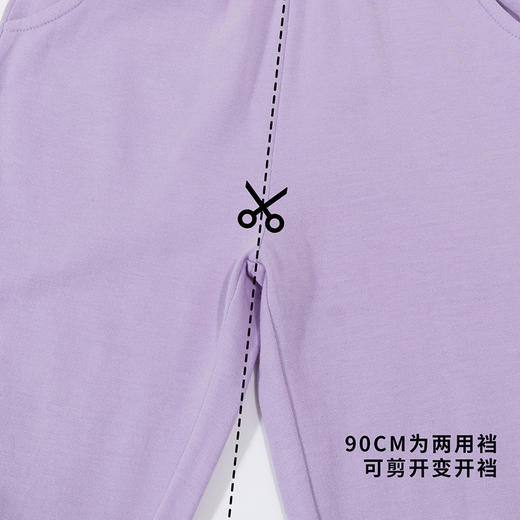 迪士尼（Disney）春秋女童纯棉套装时尚百搭运动休闲卫衣长裤两件套装 ZD1DT018 商品图6