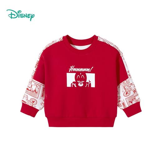 【商城同款】迪士尼童装男童卫衣迪士尼宝宝米奇套头卫衣231DS0892 商品图2