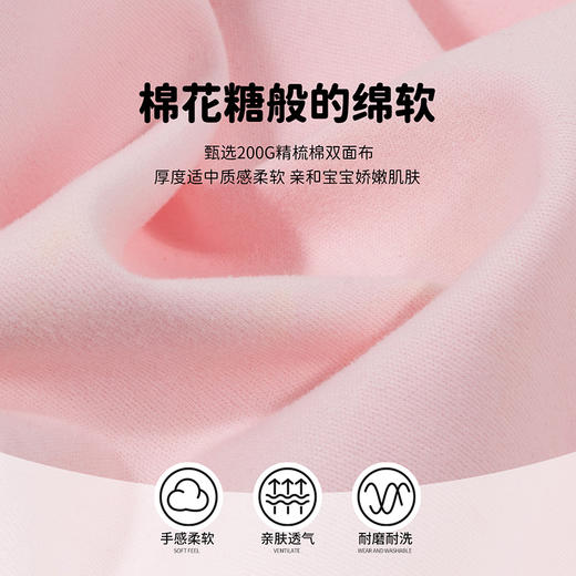 迪士尼（Disney）婴幼哈衣春秋女童侧开扣连体衣纯棉舒适连体服爬服 ZD1DL002 商品图5