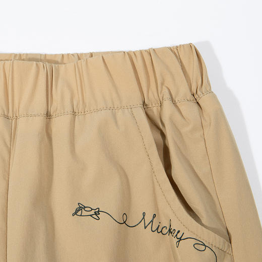 迪士尼24年新款清凉防蚊裤透气米奇九分裤ZD2DK004 商品图3