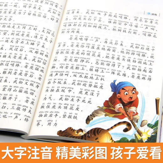 新太阳鸟课外大阅读系列 注音彩绘版 水浒传 商品图2