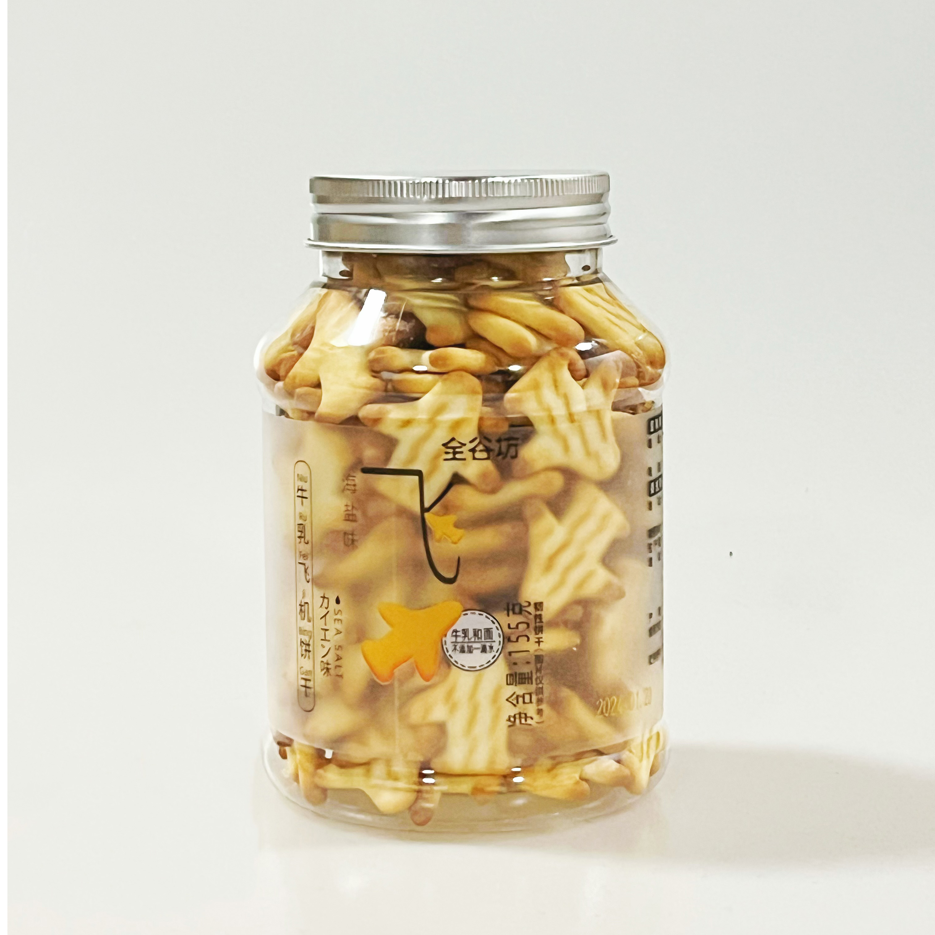 全谷坊牛乳飞机饼干