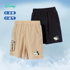 迪士尼24年新款男童夏季裤子米奇五分裤ZD2DK003