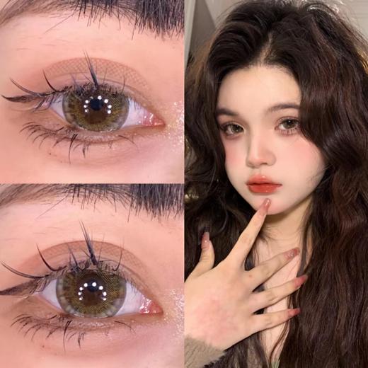 正品大直径年抛 Sheepcon纸杯蛋糕棕美瞳 直径14.5着色14.4 韩国 商品图4