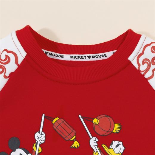 迪士尼男童米奇加绒卫衣套装ZD1DT007 商品图8