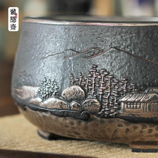 厂家直发/龙隐斋 烟波千里静音电陶炉【铁包银】煮茶 1000W大功率德国炉芯可定时 商品图3