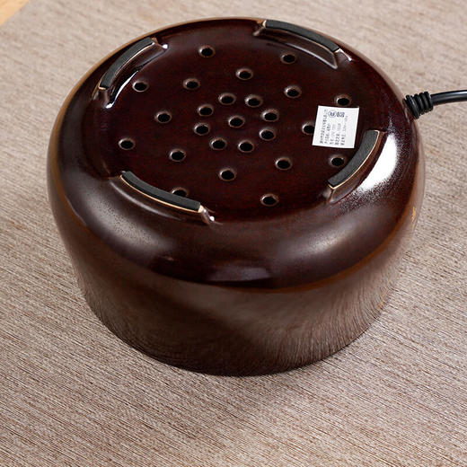 龙隐斋/厂家直发  金沙地双鹤 电陶炉家用功夫茶具烧水煮茶炉小型静音电茶炉泡茶专用茶炉 金光釉 商品图4