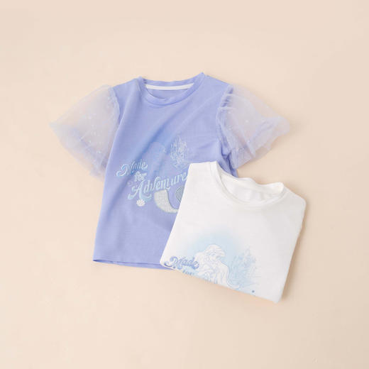 【商城同款】迪士尼童装女童T恤可爱圆领短袖T恤232DS0975 商品图4