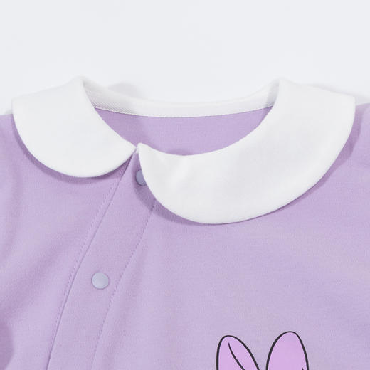 迪士尼（Disney）婴幼哈衣春秋女童侧开扣连体衣纯棉舒适连体服爬服 ZD1DL002 商品图7