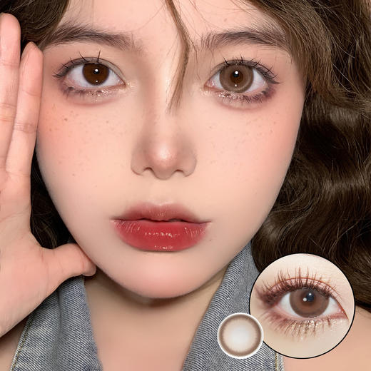 正品大直径年抛 Sheepcon长岛冰茶美瞳 直径14.5着色14.3 韩国产 商品图0