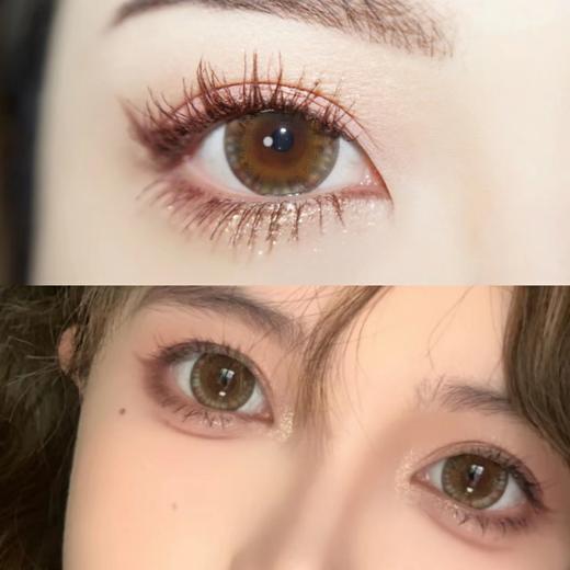 正品大直径年抛 Sheepcon纸杯蛋糕棕美瞳 直径14.5着色14.4 韩国 商品图5