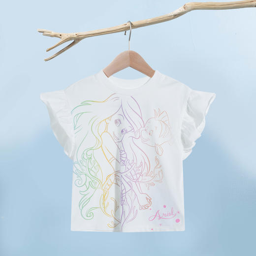 【商城同款】迪士尼夏季女童短袖T恤232DS0978 商品图0