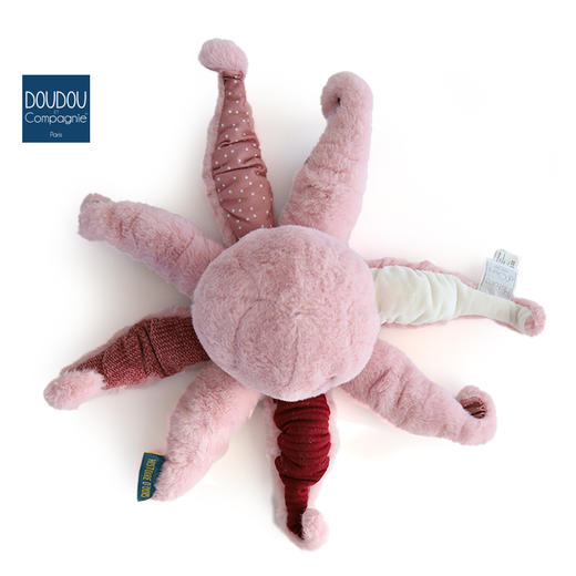 DOUDOU 粉红章鱼-30cmDOUCHO3037玩偶 商品图5