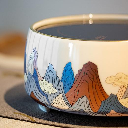 龙隐斋  好多山电陶炉 家用煮茶炉器新款小型台式静音烧水壶铁银壶玻璃好多系列 商品图3