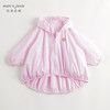 [防紫外线]马克珍妮女童宽松连帽花苞防晒衣薄外套春夏新款240829 商品缩略图1