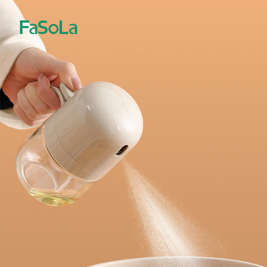FaSoLa喷油壶雾化喷油瓶家用厨房专用喷雾式空气炸锅控油按压油壶 商品图8