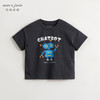 马克珍妮男童趣味机器人短袖T恤儿童纯棉上衣2024夏装新款240505 商品缩略图2