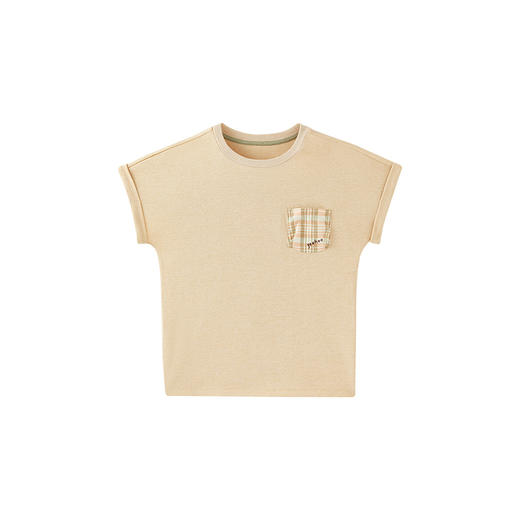 【商场同款】英氏儿童T恤夏季短袖透气男女宝三防套头衫新款 商品图4