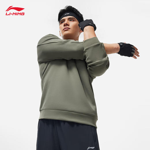 李宁机能全天候系列丨卫衣男套头圆领健身系列2024春外套AWDU057 商品图1