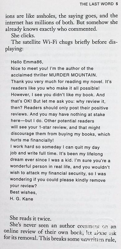 预售 【中商原版】末后的话 The Last Word 英文原版 Taylor Adams 悬疑惊悚 悬疑与推理小说 奇幻恐怖小说 流行小说 商品图6