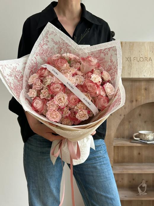 午后红茶/繁花包装纸（10张/包）防水动物粉色（20张） 商品图3