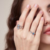 ARSIS流光波光月影单层双层戒指法式精致小众开口戒女 商品缩略图4