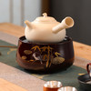 厂家直发/龙隐斋 【金光釉】古铜地竹鸟电陶炉家用功夫茶具烧水煮茶炉小型静音电茶炉泡茶专用茶炉 商品缩略图10