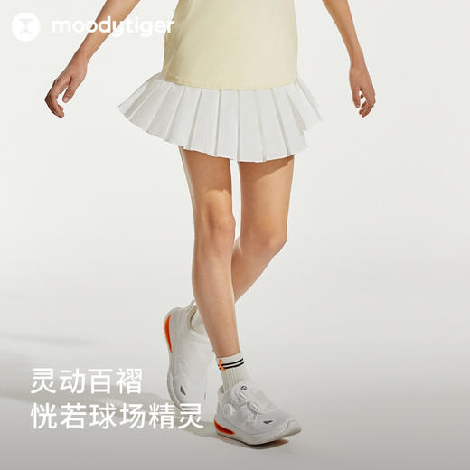 【24年夏新品】moodytiger儿童半身裙24年春夏新款女童休闲时尚防走光短裙	 41211801 商品图1