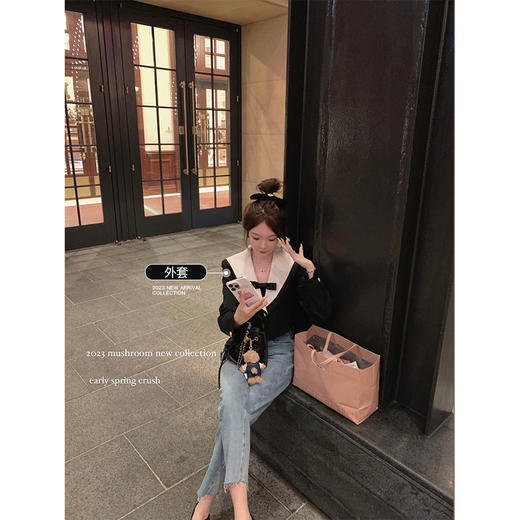 金蘑菇菇 伦敦诗集 黑白套组 / 你的高級精致氛围三件套 时尚套装 商品图1