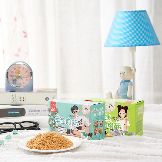 【休闲食品 肉酥】唯新84g学生肉酥海苔猪肉酥独立小包装 商品图0