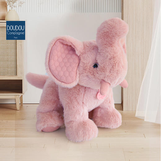 DOUDOU 粉色小象-35cmDOUCHO3143玩偶 商品图1