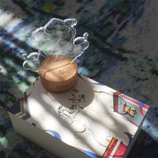 萨迦礼物【白海螺】小夜灯 LED便携可充电小众精致礼物 醍醐原创 商品图0