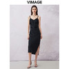 VIMAGE纬漫纪夏季新款显瘦洋气性感吊带连衣裙V2107714 商品缩略图0