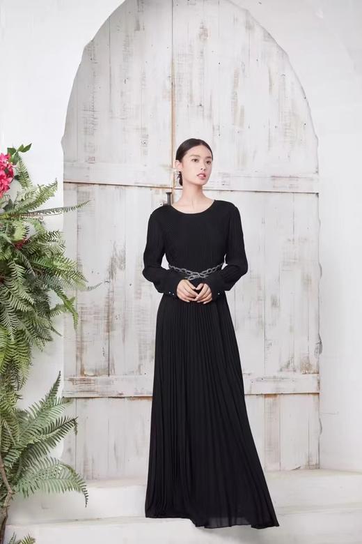 歌力思ELLASSAY 黑色连衣裙 EWF351Y09600 商品图1