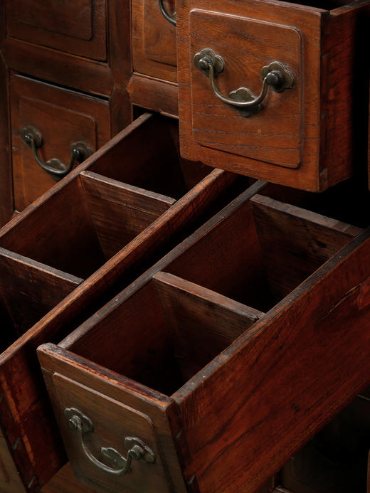 华伦家具明清古董药柜中式榉木老家具老物件斗柜旧家具收藏 商品图3