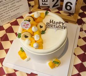 简约风鲜果蛋糕