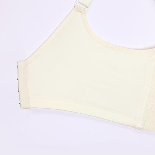 都市丽人舒软挺塑轻塑调整型内衣女蕾丝塑身AB杯3/4杯加厚文胸无钢圈四排扣LJ44C1 商品图7