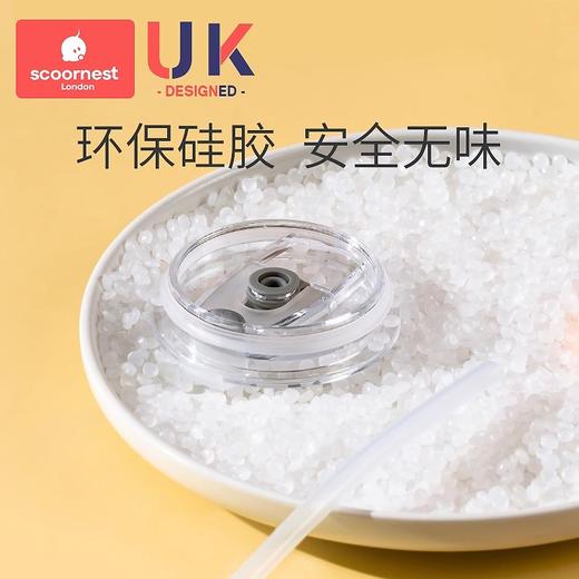 科巢儿童水杯牛奶杯带刻度吸管直饮杯玻璃学饮杯家用微波炉可加热 商品图3